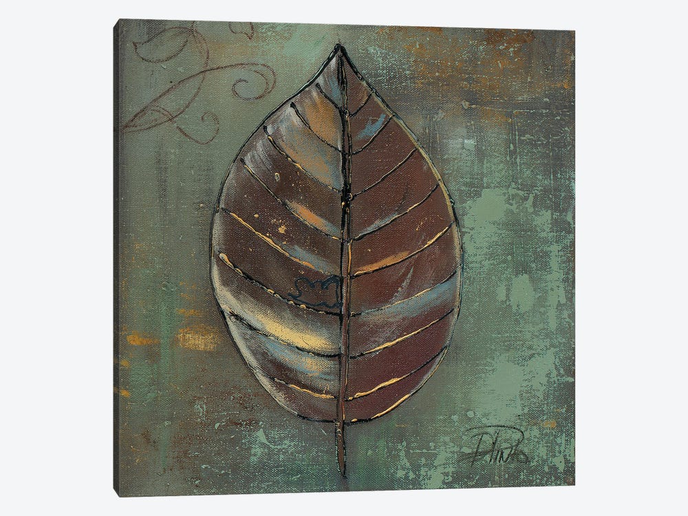 New Green Leaf by Patricia Pinto 1-piece Canvas Print