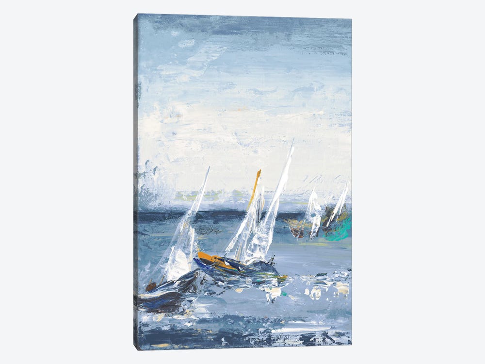 Blue Water Adventure I by Patricia Pinto 1-piece Canvas Art