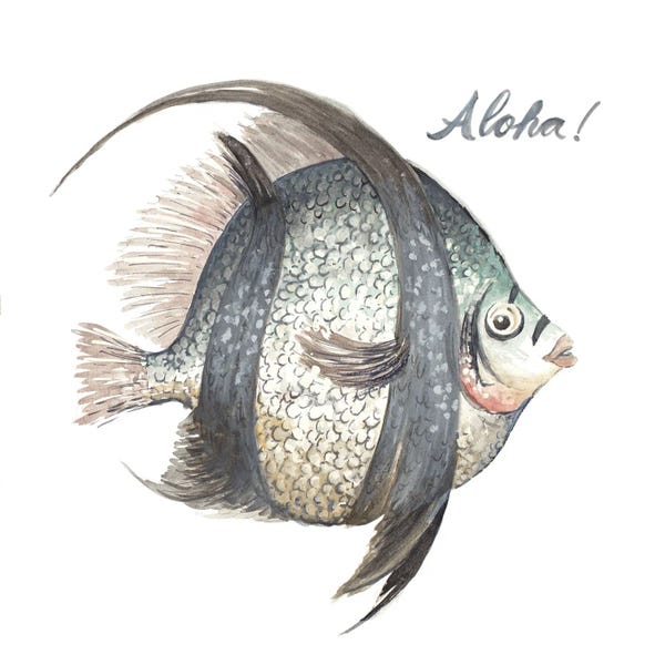 Angelfish: Aloha Fish by Patricia Pinto