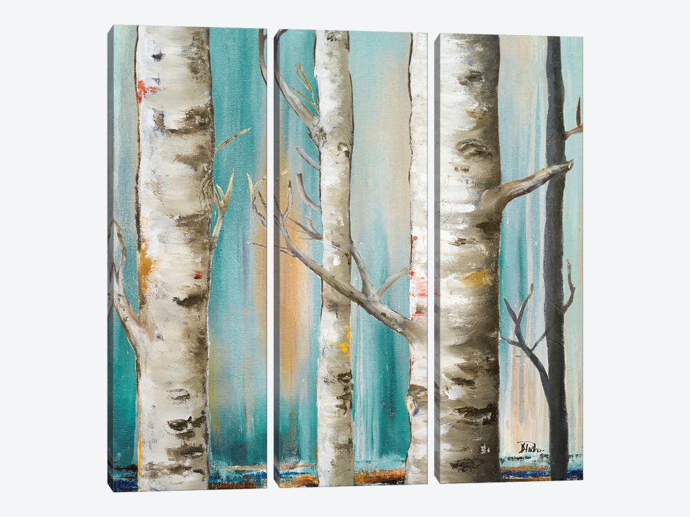 Birch Forest I by Patricia Pinto 3-piece Art Print