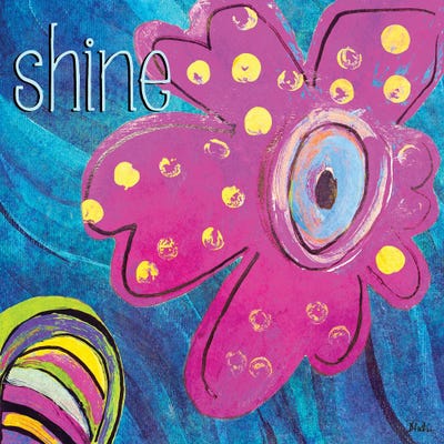 Bright Collage Flowers II by Patricia Pinto canvas print