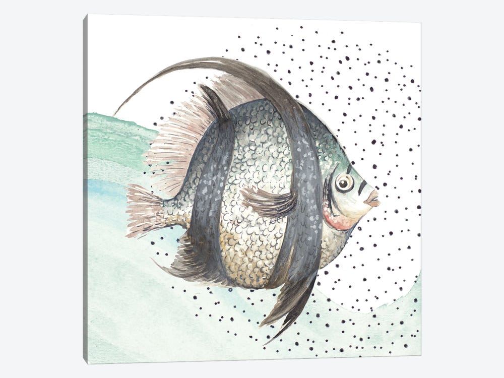 Coastal Fish II by Patricia Pinto 1-piece Canvas Artwork
