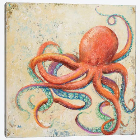 Creatures Of The Ocean II Canvas Print #PPI787} by Patricia Pinto Canvas Art