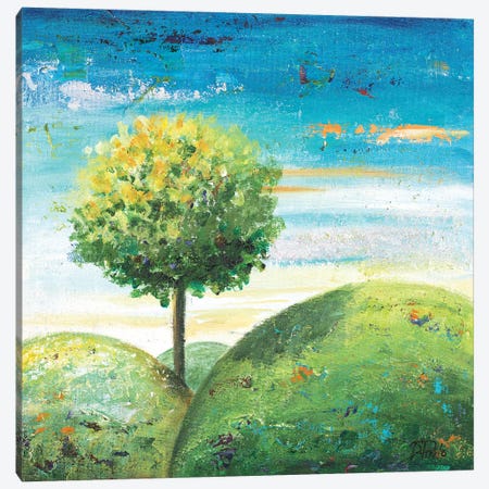 Cute Tree II Canvas Print #PPI790} by Patricia Pinto Canvas Wall Art