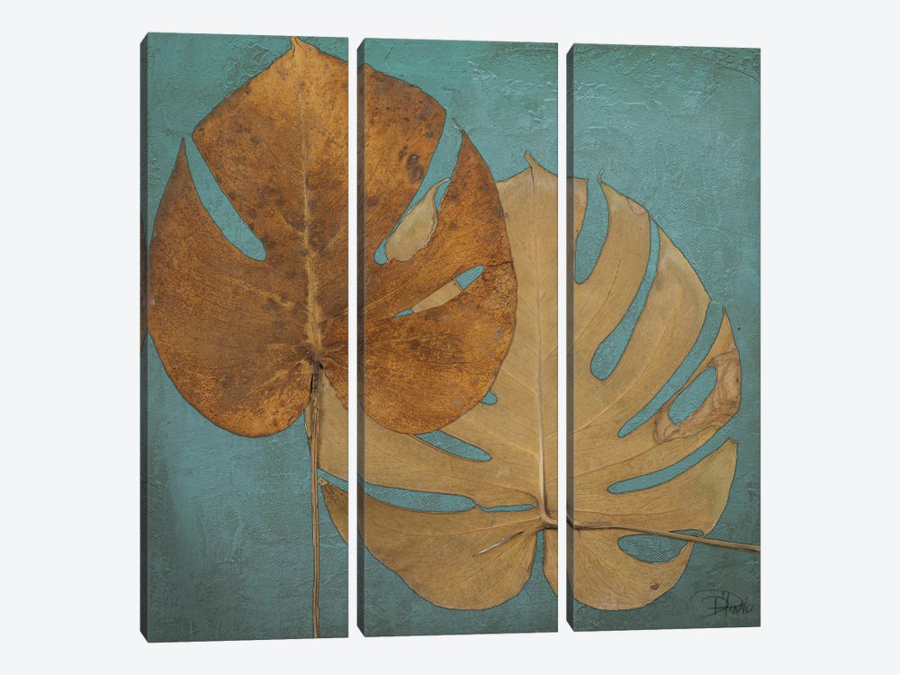 Dry Balazo in Blue II by Patricia Pinto 3-piece Canvas Art Print