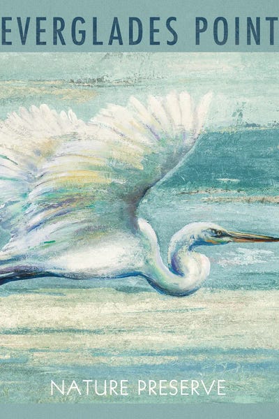 Everglades National Park: Everglades Poster I by Patricia Pinto