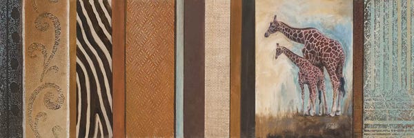 Giraffes: Africa Mia I by Patricia Pinto