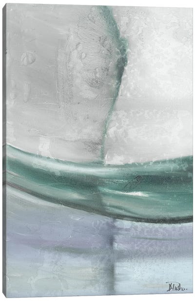 Glass Abstract I Canvas Art Print - Calm & Sophisticated Living Room Art