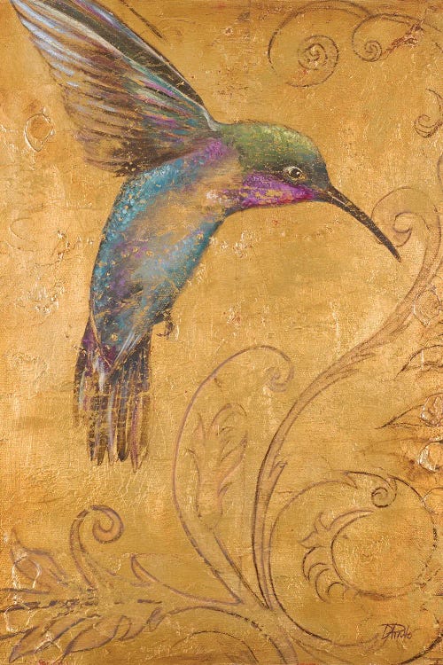 Golden Hummingbird I