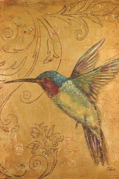 Patricia Pinto: Golden Hummingbird II by Patricia Pinto
