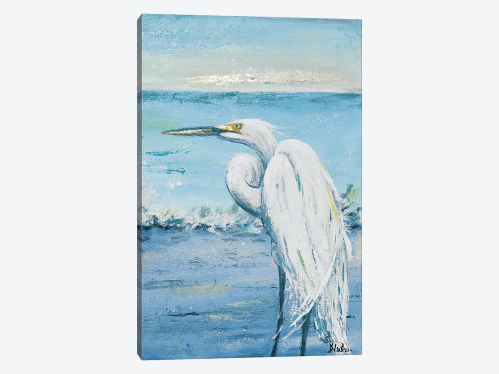Great Blue Egret II by Patricia Pinto 1-piece Canvas Art