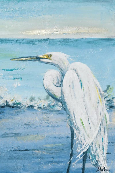 Patricia Pinto: Great Blue Egret II by Patricia Pinto