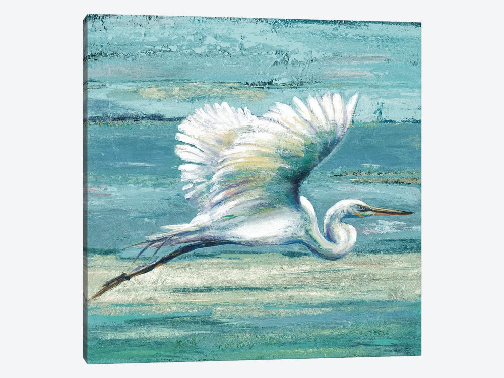 Great Egret I by Patricia Pinto 1-piece Canvas Art