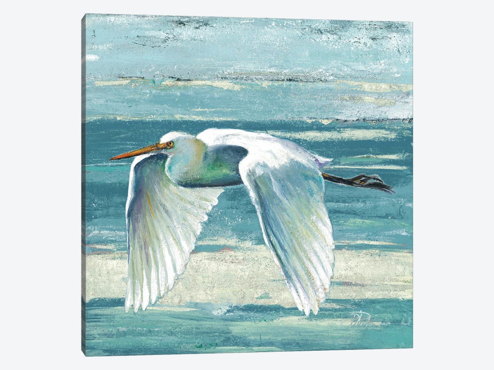 Great Egret II by Patricia Pinto 1-piece Canvas Wall Art