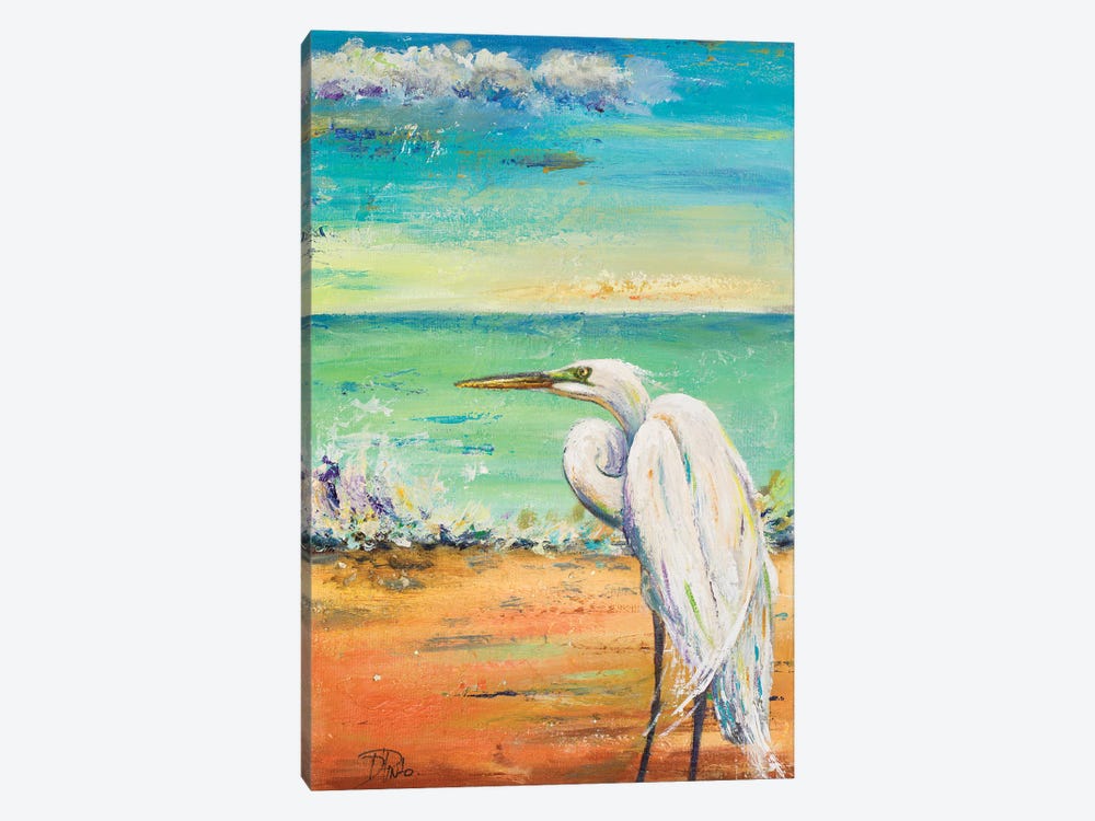 Great Egret II by Patricia Pinto 1-piece Canvas Art Print