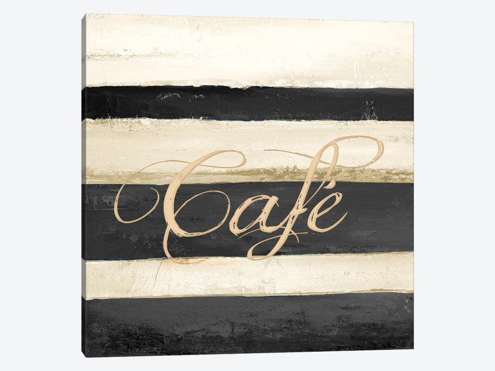 Cafe by Patricia Pinto 1-piece Canvas Art