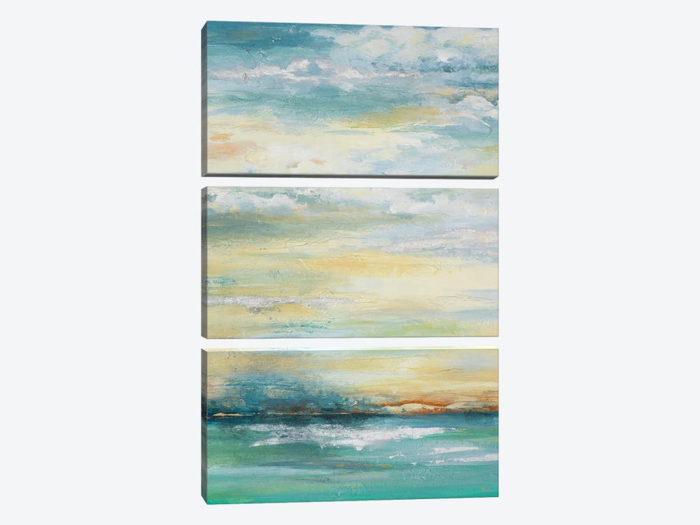 Misty Morning by Patricia Pinto 3-piece Canvas Art Print