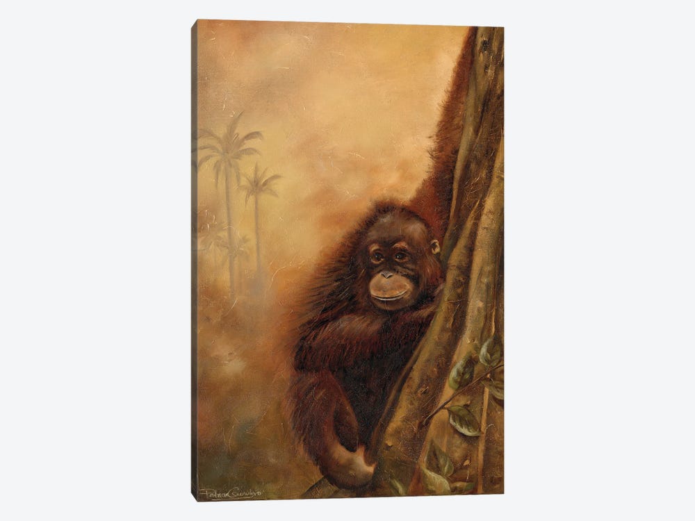 Orangutan II by Patricia Pinto 1-piece Canvas Art