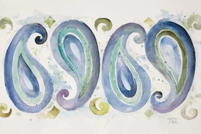 Paisley Design by Patricia Pinto art print