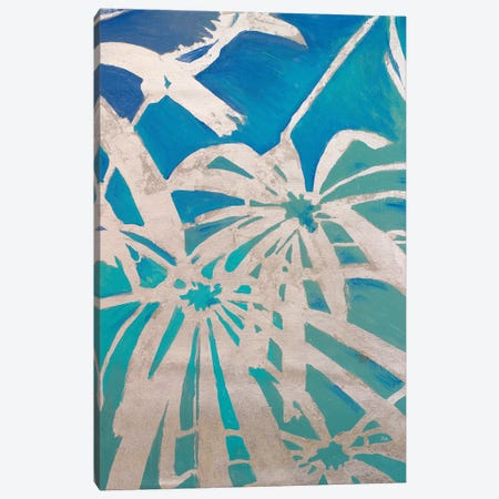 Silver Palms I Canvas Print #PPI888} by Patricia Pinto Canvas Art