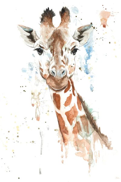 Giraffes: Water Giraffe by Patricia Pinto