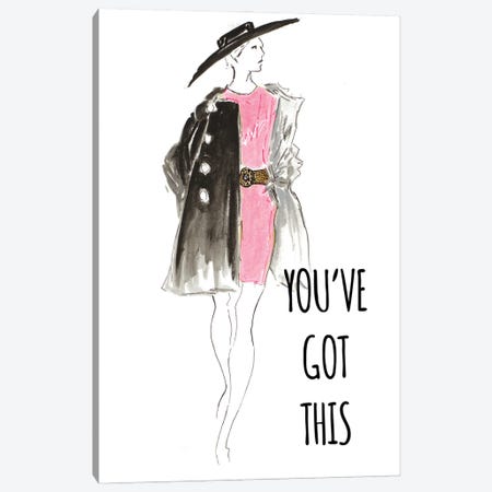 You've Got This Canvas Print #PPI940} by Patricia Pinto Art Print