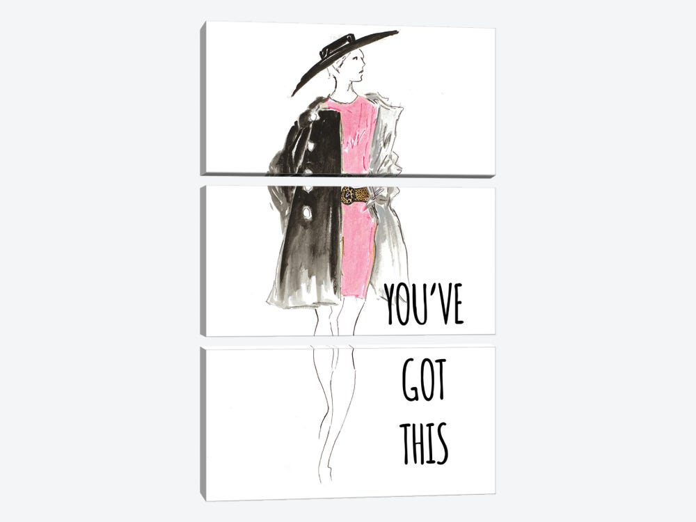 You've Got This by Patricia Pinto 3-piece Canvas Print
