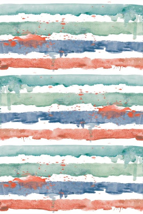 Fashion Watercolor Stripes