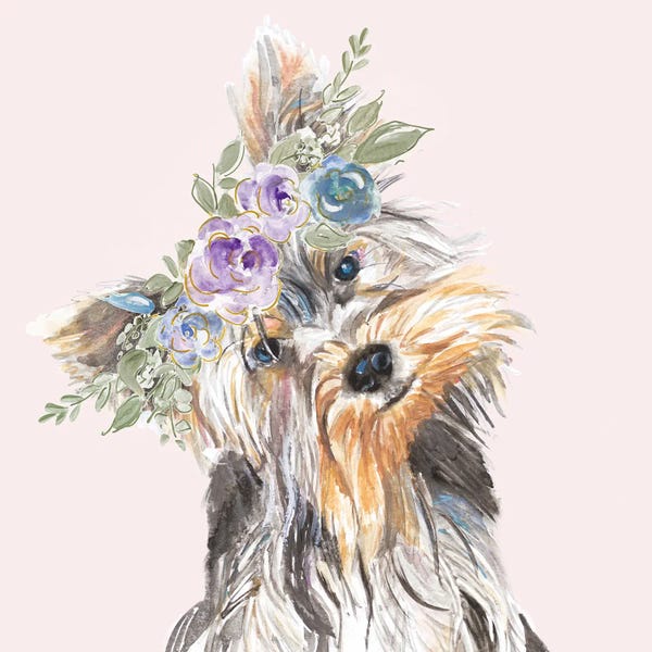 Office Humor: Flower Crown Pet II by Patricia Pinto