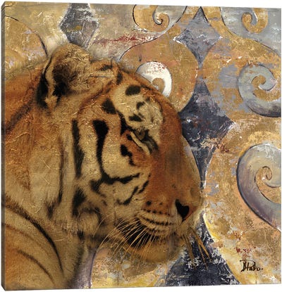 Golden Safari II Canvas Art Print - Global Patterns