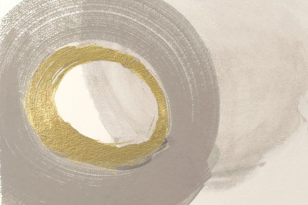 Gold & White: Modern Geometry by Patricia Pinto