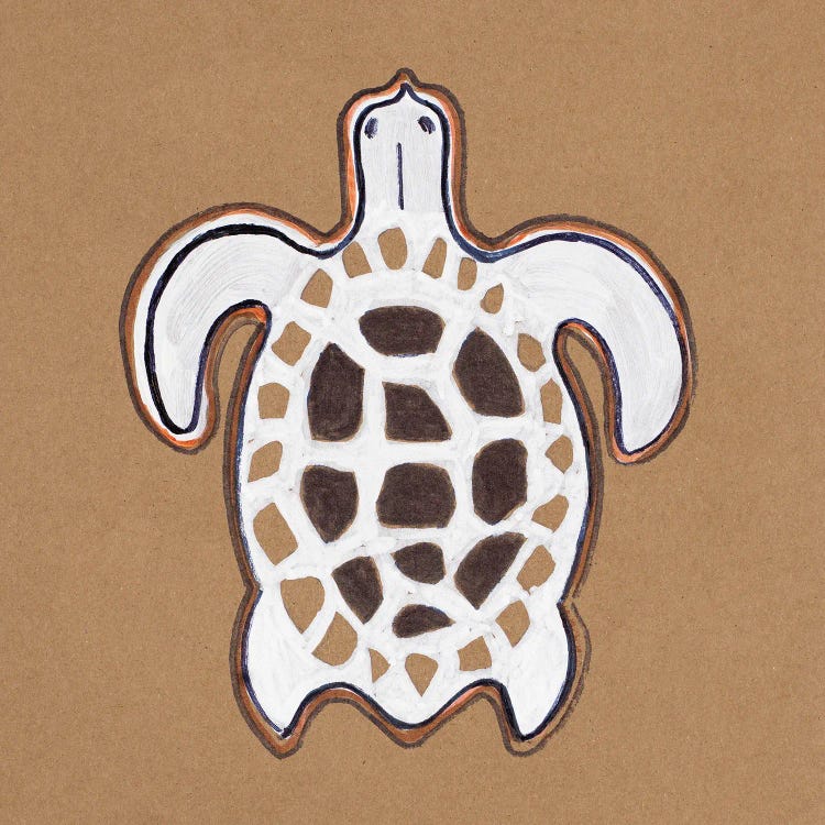 Ocean World Turtle by Patricia Pinto wall art