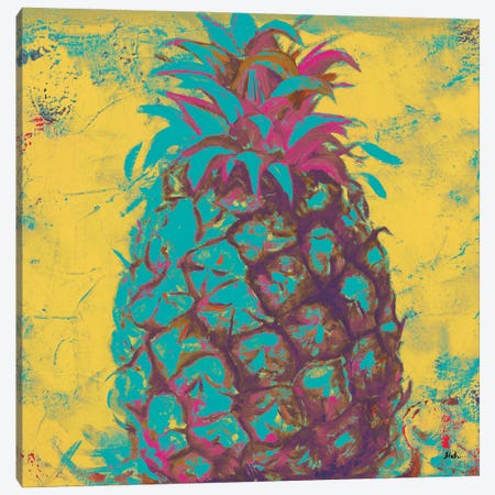 Pop Contemporary Pineapple II Canvas Print #PPI987} by Patricia Pinto Canvas Art