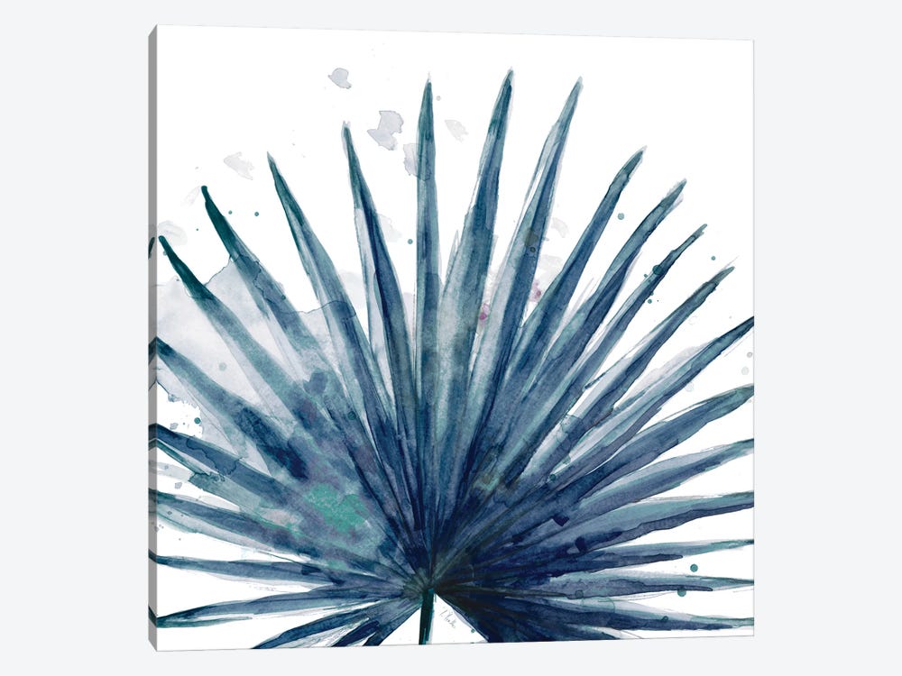 Teal Palm Frond II by Patricia Pinto 1-piece Art Print