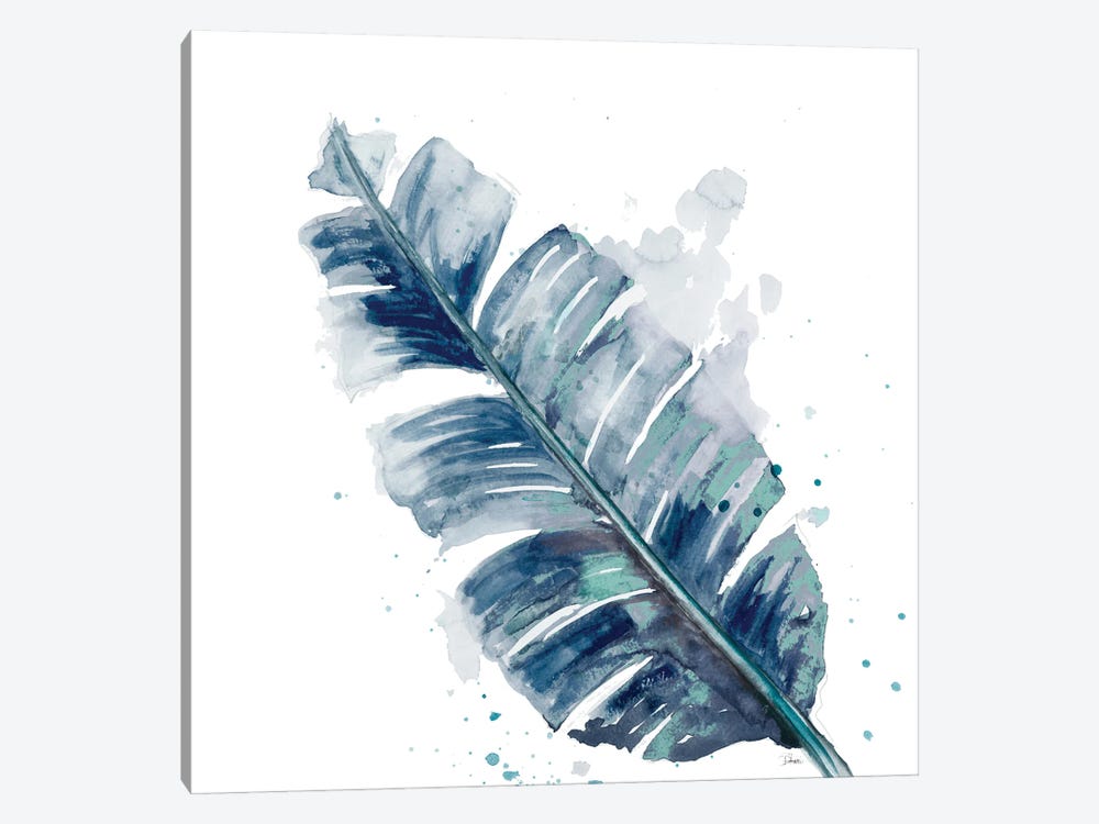Teal Palm Frond III by Patricia Pinto 1-piece Canvas Wall Art