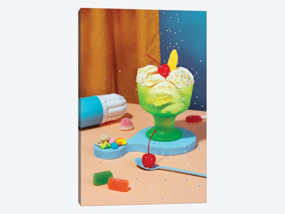 Colorful Ice Cream by Pepino de Mar 1-piece Art Print