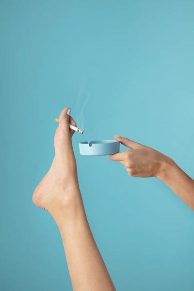 Still Life Photography: Casual Smoke by Pepino de Mar