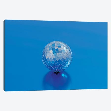 Disco Ball On Metallic Surface Canvas Print #PPM160} by Pepino de Mar Canvas Art