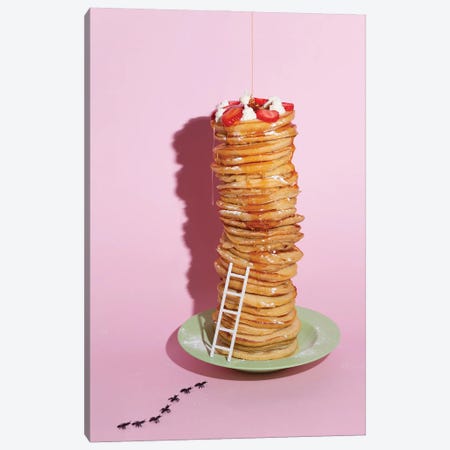 Pancakes Tower Canvas Print #PPM171} by Pepino de Mar Canvas Print