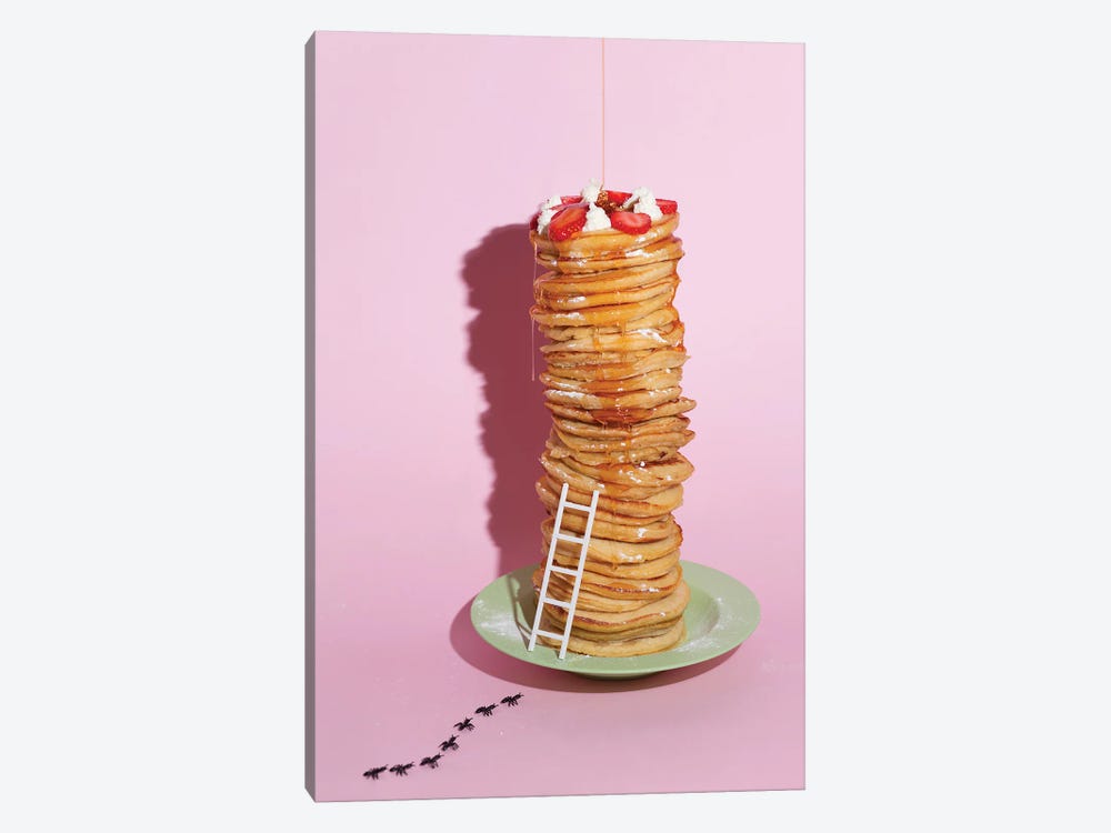 Pancakes Tower by Pepino de Mar 1-piece Canvas Wall Art