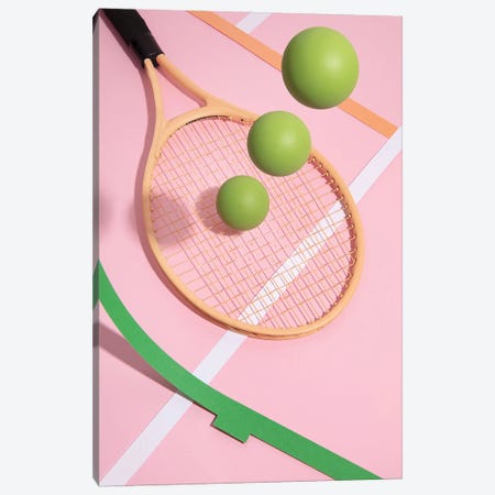 Tennis Balls Canvas Print #PPM177} by Pepino de Mar Canvas Artwork
