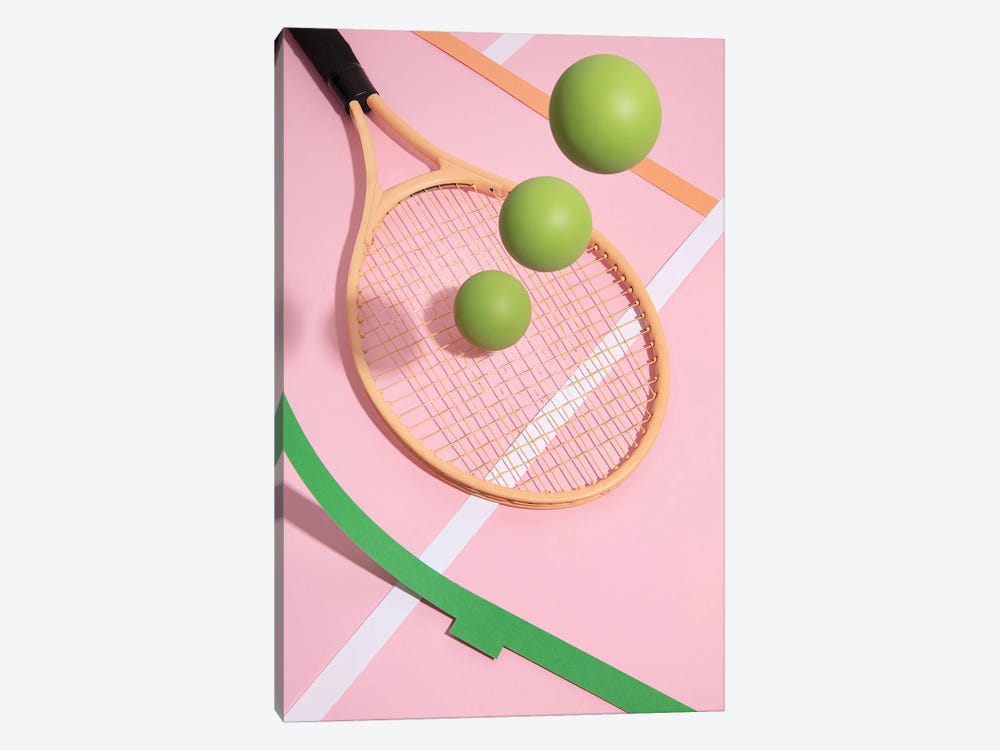 Tennis Balls by Pepino de Mar 1-piece Canvas Art