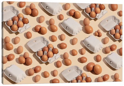 Eggfull Canvas Art Print - Egg Art