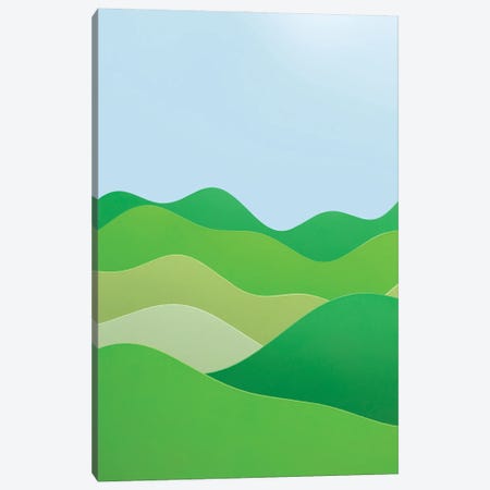 Mountains - Abstract Canvas Print #PPM230} by Pepino de Mar Canvas Art