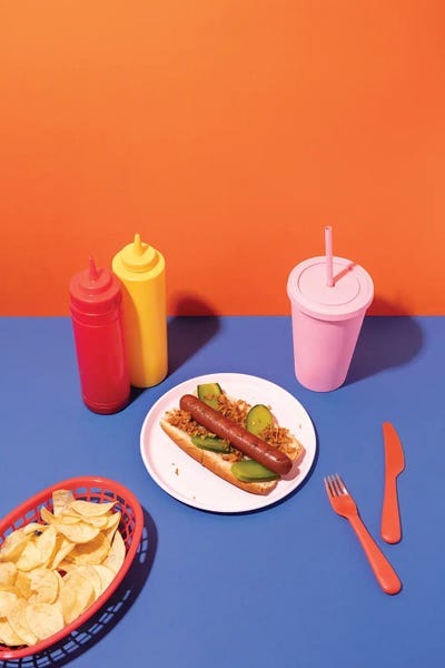 Still Life Photography: Hot Dog by Pepino de Mar