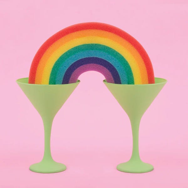 Preppy Pop Art: Happy Hour by Pepino de Mar