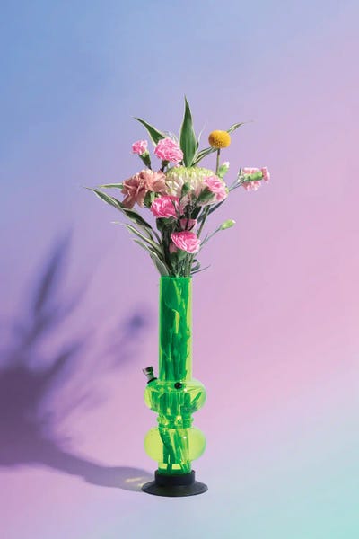 Still Life Photography: Smoking Flowers by Pepino de Mar