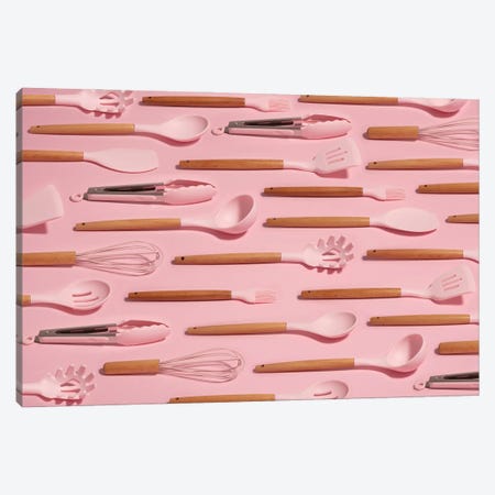 Pink Cookware Canvas Print #PPM303} by Pepino de Mar Canvas Art