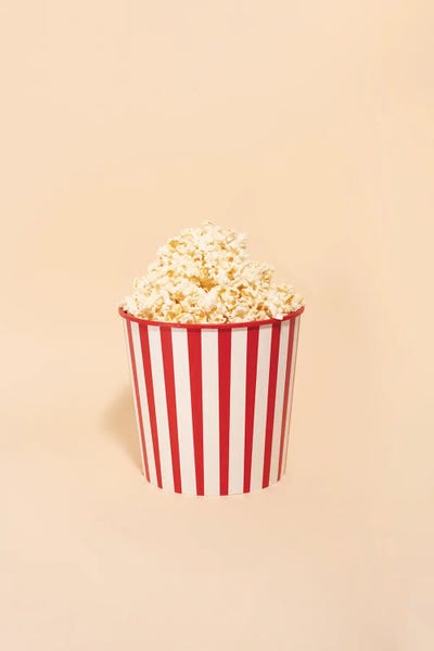 Monochromatic Photography: Pop Corn Box -Movie Time by Pepino de Mar