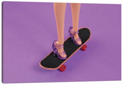 Skate In Style Canvas Art Print - Toys